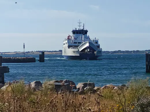 Færgekøen i Bøjden