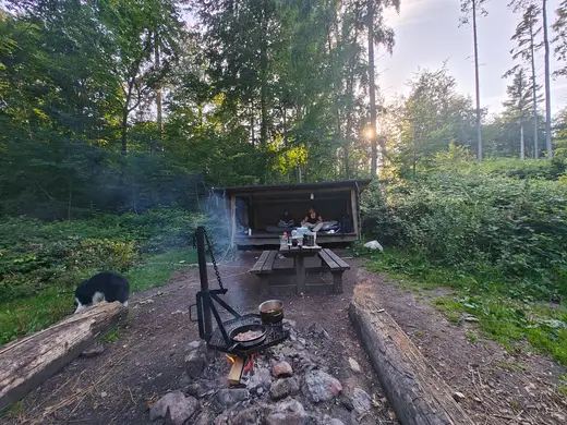 Bålhytten i Nøffelskoven