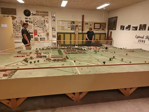 Egtved By 1866 på museet