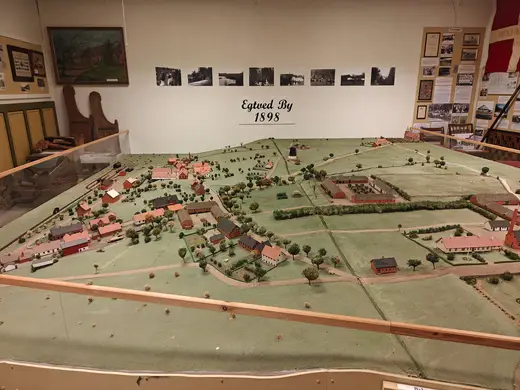 Egtved By 1866 på museet