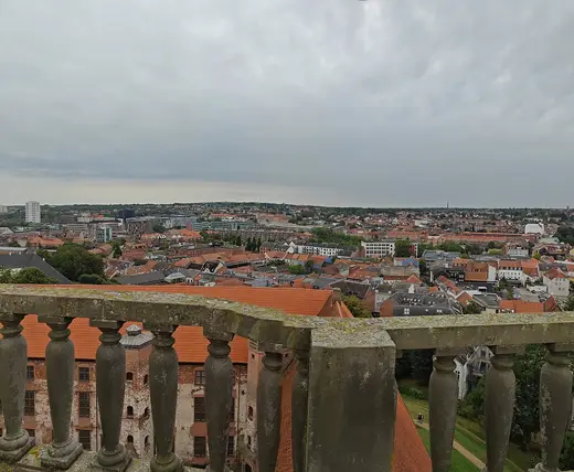 Udsigt over Kolding fra tårnet