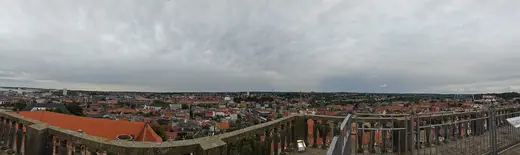 Udsigt over Kolding fra tårnet
