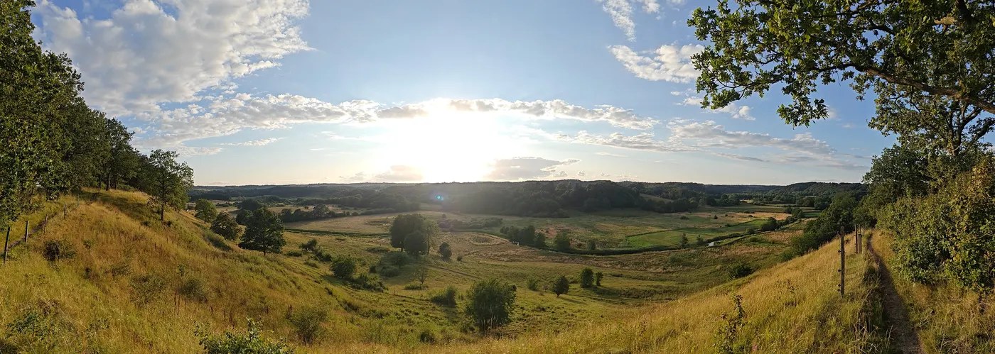 Vejle Ådal om aftenen