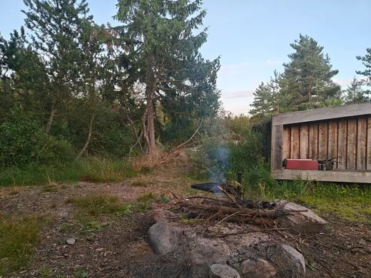 Aften ved Trotylsøen