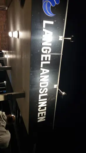 Langelandslinjen — færgen mod Tårs